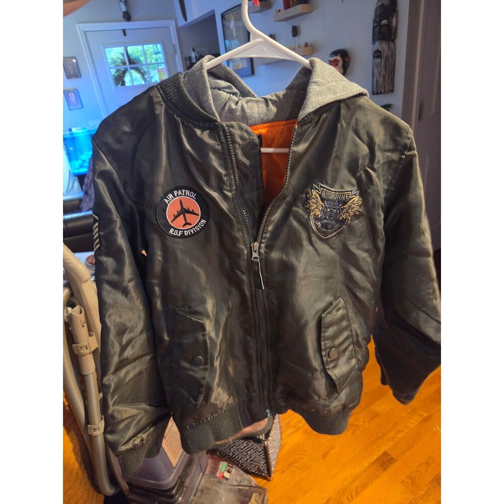 Air Patrol R.O.F. Division Military Bomber Jacket (Kids)